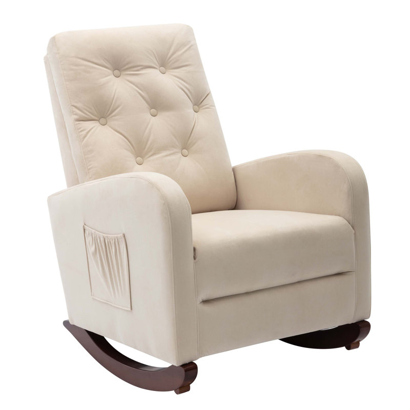 Leather rocking chair nursery online